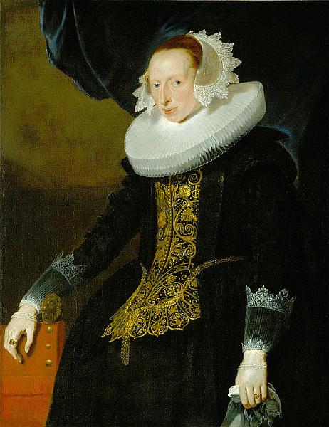 Pieter Claesz Portrait of a Woman oil painting image